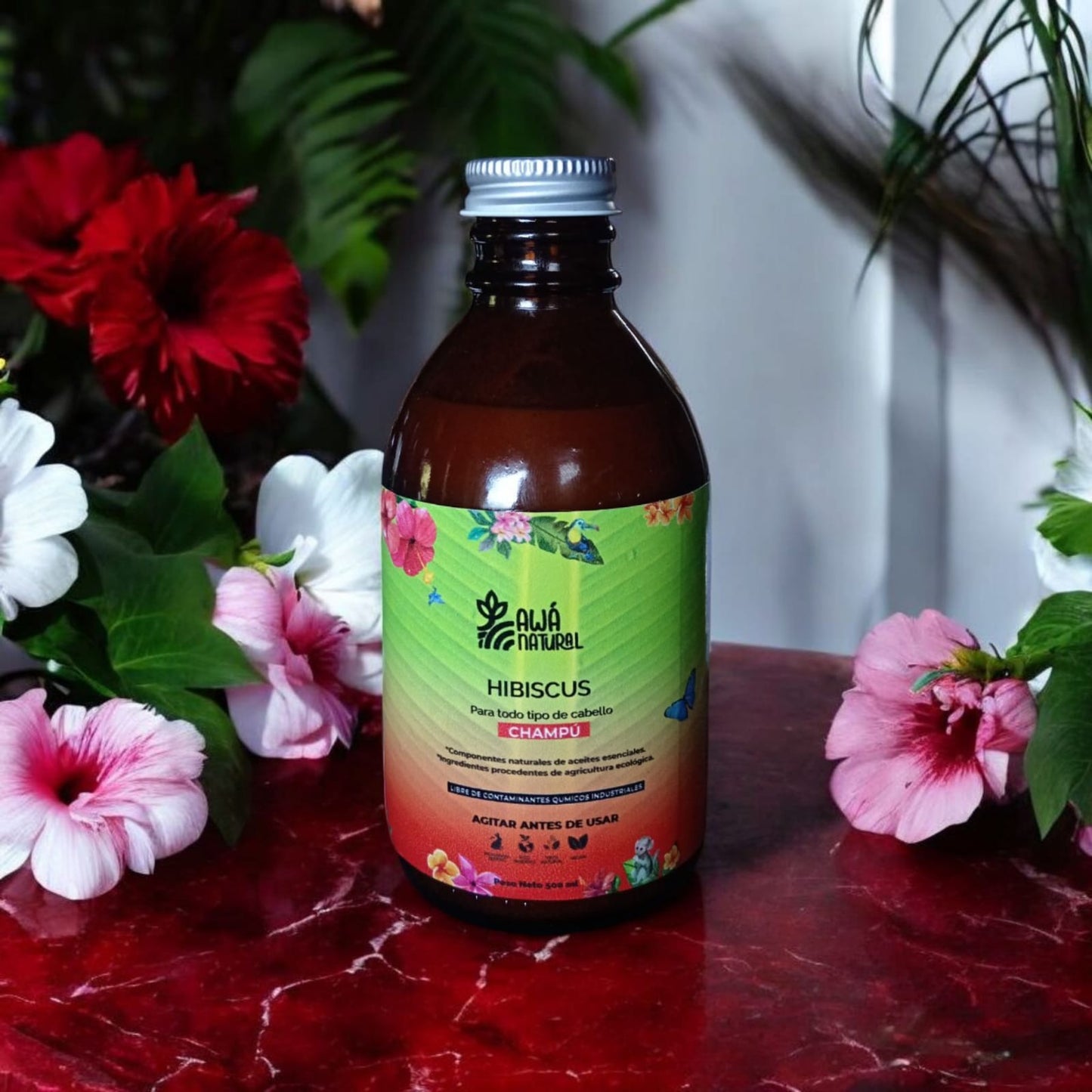 Hibiscus Liquid Shampoo