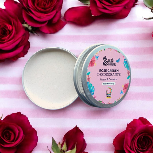 Rose Garden Handmade Solid Deodorant