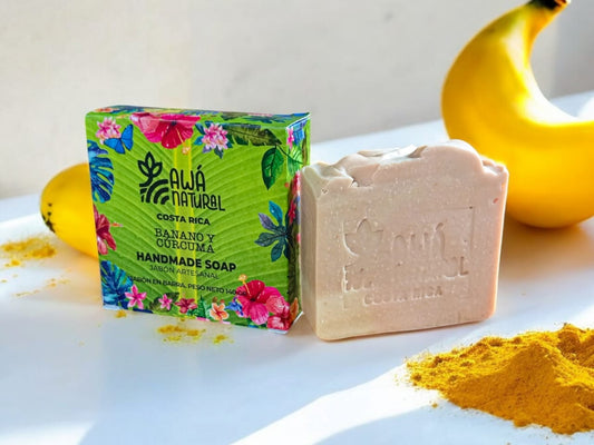 Turmeric and Banana Artisan Soap