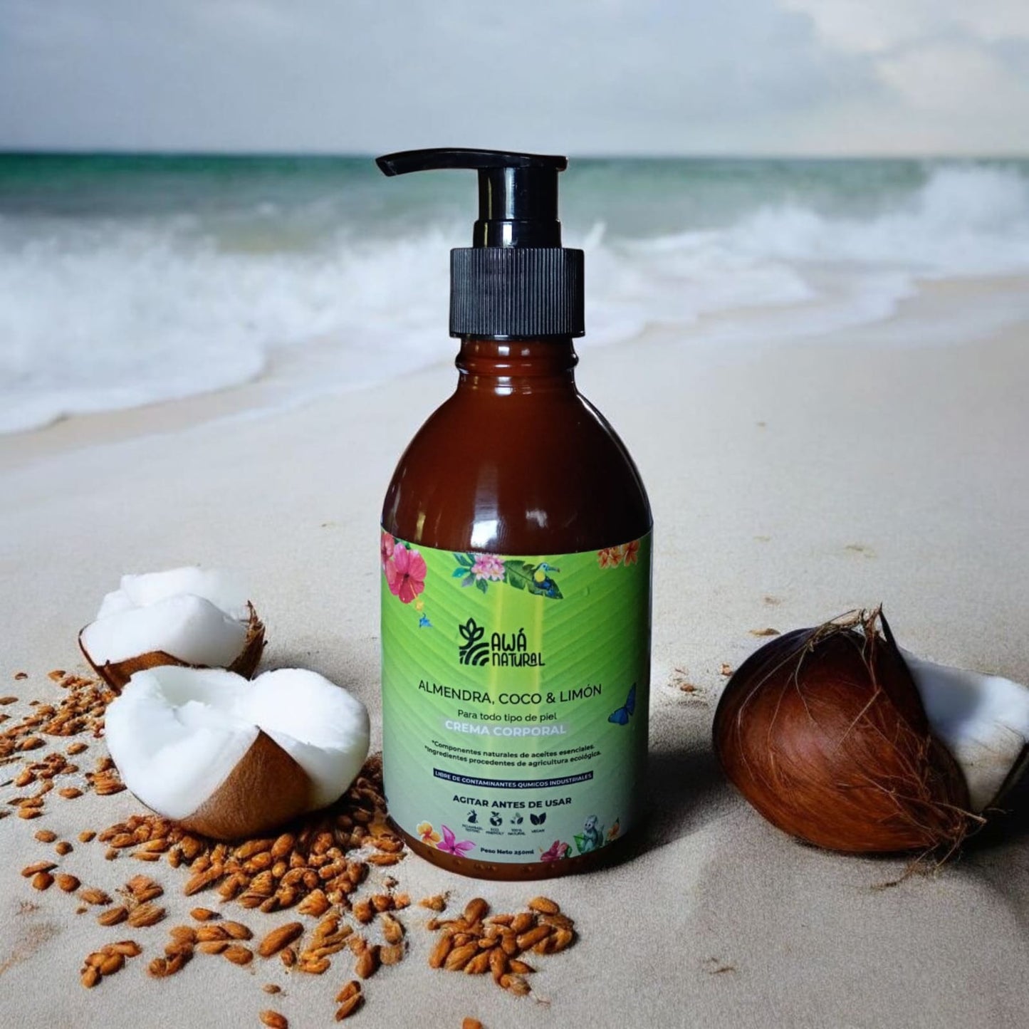 Almond, Coconut & Lemon Body Lotion