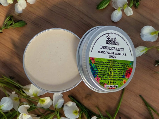 Ylang Ylang, Vanilla and Lemon Solid Deodorant